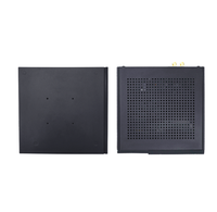 Bajo costo Intel I3 Chasis de metal Barato Mini-PC 8G RAM 6 USB Micro PC VGA HD 128G SSD Mini Computadora Win 10/7 Linux Mini PC Linux