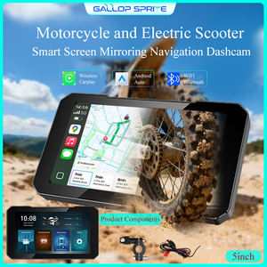 جالوب سبريت اللاسلكية كاربلاي دراجة نارية لتحديد المواقع والملاحة 5 بوصة الروبوت السيارات IP67 للماء لوحة القيادة الرقمية 1 سنة 5 سنوات - Product Image 6