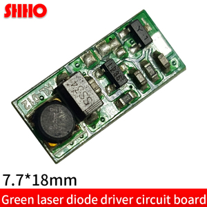 Conducteur de Laser circuit taille 7.7mm * 18mm 520nm 405nm 450nm laser <span class=keywords><strong>diode</strong></span> conducteur ACC travailler mode <span class=keywords><strong>3V</strong></span> vers 7V tension d'alimentation - Product Image 2