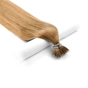 Extensions de cheveux K.SWIGS Nano Ring, pointes épaisses, sans perte de cheveux, sans nœuds, cheveux humains doux, port invisible, pour salon, usage quotidien, coiffure de fête. - Product Image 4