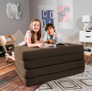 Canapé compressible moderne convertible multifonctionnel sur mesure, lit d'appoint pliant avec matelas en mousse haute densité - Product Image 4