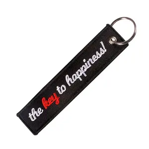 Atacado Chaveiro do carro para carros Lucky Chaveiro A CHAVE PARA A FELICIDADE Bijoux Presentes Tag Porte Clef OEM Keyring