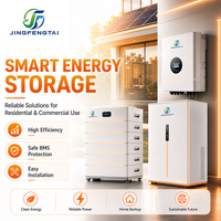 بطارية شمسية JFT QG-B100AH-2 بجهد 12.8 فولت وسعة 100 أمبير في الساعة من نوع LiFePO4، بقدرة 1280 واط في الساعة وشاحن سريع 40 أمبير، مع نظام إدارة البطارية المدمج، وعمر افتراضي يصل إلى 6000 دورة لعمر طويل.