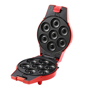 Electric Donut Maker 6083 <b>Waffle</b> Maker Double-Sided Heating Multifunction Breakfast <b>Machine</b> Ceramic Panel Plastic Housing - Product Image 1