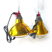Nouvelle Lampe Chauffante à Température Réglable pour Animaux, Abat-jour pour Volaille, Bétail, Porcelets, Poussins, Lampe Chauffante pour l'Élevage des Animaux de Ferme