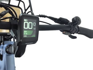 Vélo cargo électrique QUEENE Family à double batterie, moteur Bafang à longue portée, pneus larges, 500W 250W, vélos électriques EU, vélo électrique à pneus larges - Product Image 4