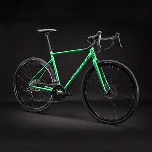 Personalizzato 44/47/50/53CM fabbrica ciclismo drop bar ghiaia bici da bicicletta con pneumatico 700 * 40C