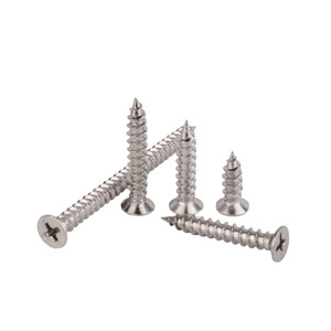 Vis autotaraudeuses à tête plate Handan Hefei pour produits métalliques, métriques, droites, pour bois, DIN912, acier Q235 - Product Image 3