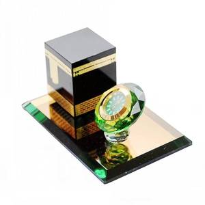 Islamic home table decoration Ramadan <b>moon</b> <b>crystal</b> glass ornaments Muslim party holiday New Year supplies - Product Image 2