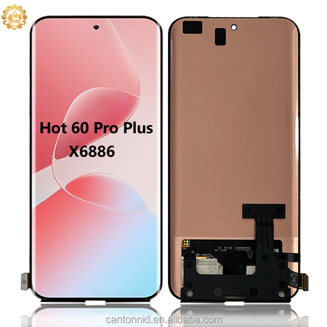 Hot Selling Assembly Replacement for Infinix Hot 60 Pro Plus X6886 Lcd Display Touch Screen Digitizer Full Replacement