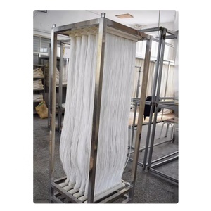 Module de membrane à rideaux MBR pour le traitement des eaux usées, réutilisation de l'eau, membrane à rideaux intégrée, membrane d'ultrafiltration à fibres creuses MBR - Product Image 5