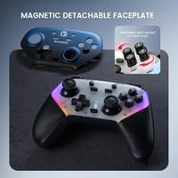 Manette de jeu GameSir Super Nova T4n Pro avec station de charge, manette de jeu sans fil pour Nintendo Switch 2, iPhone, téléphone Android, PC
