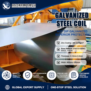 Bobine de tôle galvanisée JIS G3302 CGCC G550 0,25 mm x 1250 mm G90 pour rayonnages de stockage - Product Image 1