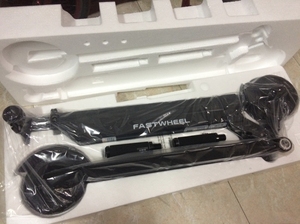 Scooter eléctrico todoterreno de neumáticos gruesos de alta velocidad, marca Fastwheel, nuevo, con batería de litio, plegable y con asiento para adultos. - Product Image 6