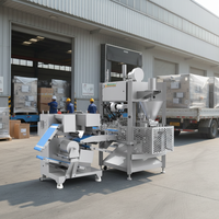 GQ-3-SJ pour usine alimentaire professionnelle, machine de fabrication commerciale entièrement automatique à moteur servo, facile à utiliser, 245 pièces/min