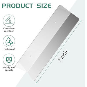 طقم حماية لباب المرآب على شكل حرف L ضد القوارض والثعابين (قطعتان) مع براغي وريشة حفر للأبواب القياسية - Product Image 2