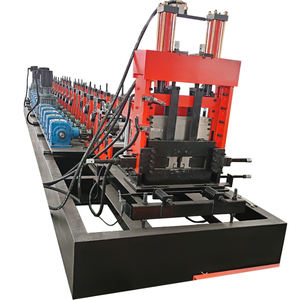 고속 c 도리 롤 성형 기계 금속 루핑 시트 롤포머, 맞춤형 크기 - Product Image 5