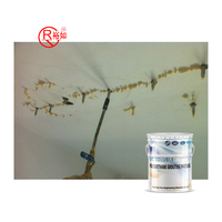 YU RU Agent de mousse d'arrêt d'eau expansible, matériau de coulis en polyuréthane, imperméabilisation pour toiture en béton