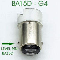 Adaptateur de douille en céramique pour lamellophone, BA15d B15d à G4 MR11 MR16, convertisseur d'ampoule, adaptateur de douille