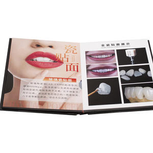 All-Ceramic Dental <b>Veneers</b> Crystal Photo Album & Communication Booklet <b>Teeth</b> <b>Cover</b> Materials Consumables Promotional Brochure - Product Image 3