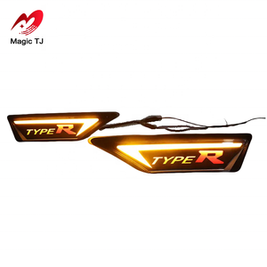 Luces LED para Guardabarros de <span class=keywords><strong>Honda</strong></span> XRV 2016-2020, Luces de Señalización Laterales con Letras de Dos Colores, Luces Traseras Estilo Tipo <span class=keywords><strong>R</strong></span> en Estado Nuevo - Product Image 1