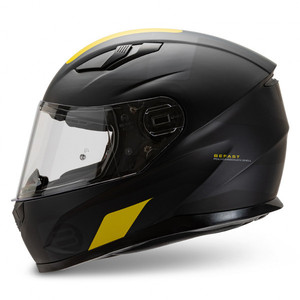 Casque intégral Befast Flash III Noir Jaune S - Product Image 3