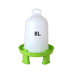 8l Kuiken Duif Kwartel Pluimvee <span class=keywords><strong>Waterer</strong></span> Met Poten Pluimvee Waterdrinker - Product Image 1