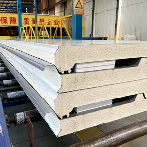 Panel Sándwich Aislado PIR Ligero para Techo, <span class=keywords><strong>Venta</strong></span> Directa <span class=keywords><strong>de</strong></span> <span class=keywords><strong>Fábrica</strong></span>, para Cuarto Frío y Gallinero - Product Image 2
