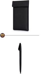 Étui pour clé de voiture, <span class=keywords><strong>pochette</strong></span> de protection Faraday anti-pistage pour téléphone, sac de blocage de signal RFID, sac Faraday - Product Image 3