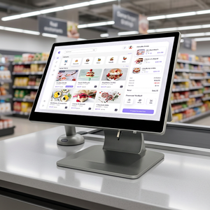 Sistema de Punto de Venta Todo en Uno con Pantalla de 15.6 Pulgadas, Windows/Android, CPU I3/I5, Wi-Fi 6, Compatibilidad con Múltiples Dispositivos - Product Image 1