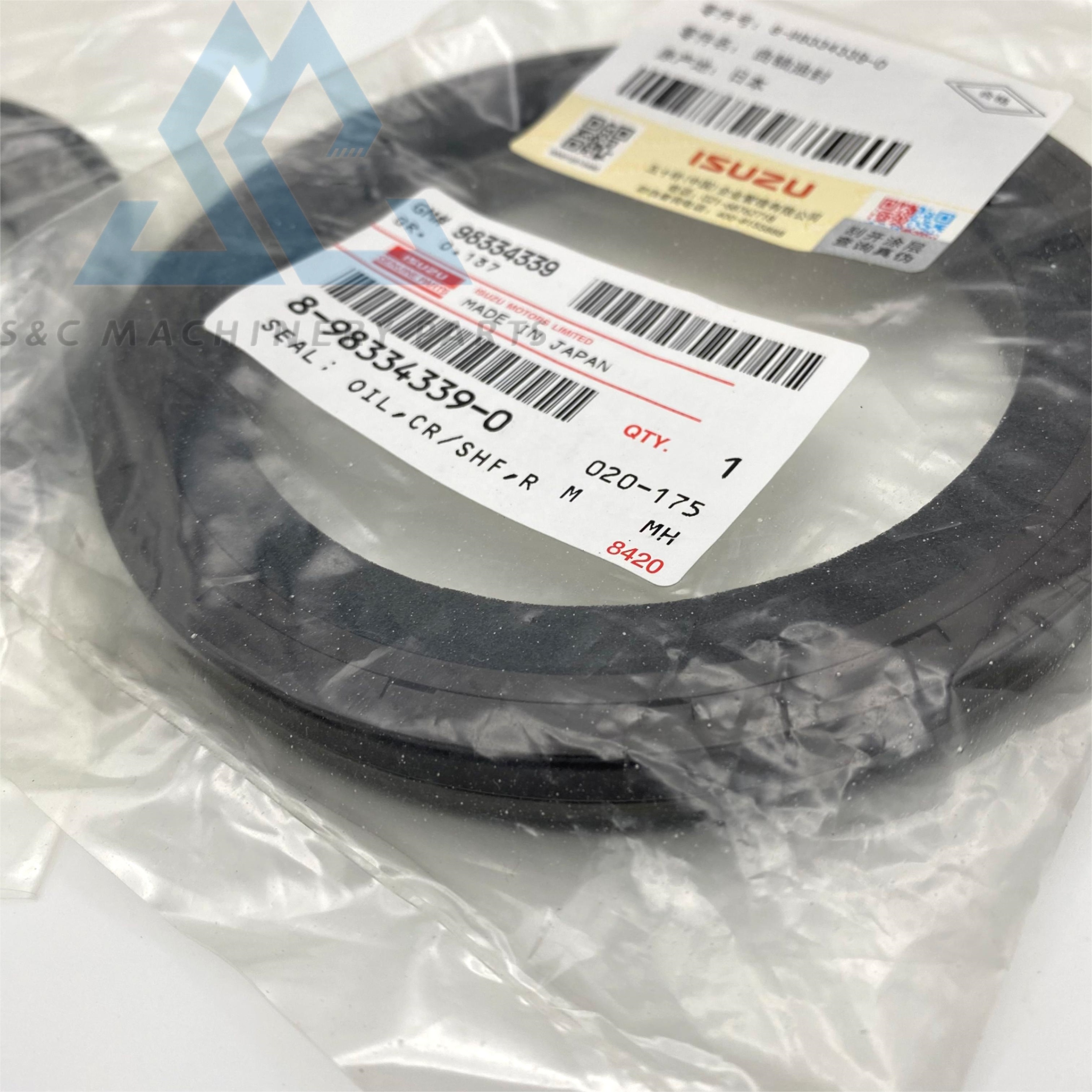 Genuine New 8-97602379-0 Rear Crankshaft Oil Seal for ISUZU