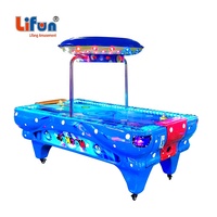 Machine de jeu d'arcade Lifun Factory pour 2 joueurs, table de hockey sur air à monnayeur, jeu de récompense sportif pour enfants et adultes