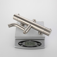 10 ans de garantie pluie thermostatique système de douche de salle de bain mitigeurs en acier inoxydable ensemble de douche brossé robinets de douche de bain
