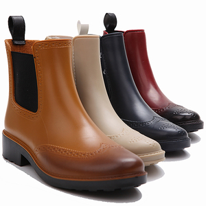 Donne classico della gelatina di plastica pvc impermeabile <span class=keywords><strong>scarpe</strong></span> da <span class=keywords><strong>pioggia</strong></span> per la signora - Product Image 1