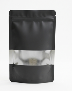 Sacs d'emballage pour bonbons gélifiés personnalisés en gros avec fenêtre transparente et fermeture éclair - Product Image 1