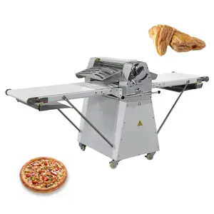 Tipo di pavimento automatico con taglierina per fogli di pasta impastatrice per Croissant e sfogliatrice per Pizza