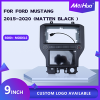 Meihua 9 pouces haute qualité Android voiture DVD cadre accès facile accessoire intérieur pour 2015-2020 pour FORD MUSTANG voiture accessoires