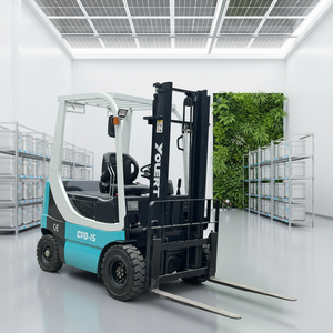 Быстрая доставка! Новый мини-электрический вилочный погрузчик Heli 1.5-2 тонны, 4-колесный, с литиево-ионными/свинцово-кислотными шинами, двухступенчатой мачтой, 80В - Product Image 5