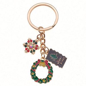 Porte-clés personnalisé de Noël, nouveau, mignon, cadeau Père Noël, accessoire pendentif - Product Image 6