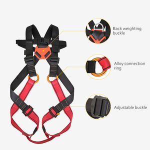 เข็มขัดนิรภัยสำหรับเด็กแบบเต็มตัว ขนาด S M L สำหรับปีนหน้าผา ป้องกันการตก - Product Image 3