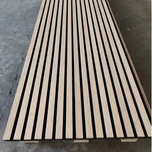 Paneling Longboards Sound Strecase Theater Outdoor Soundproof Acoustic Slat Decorative Exterior Marble Veneer Wood Interior