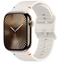 Bracelet en Silicone pour Montre iPhone Série S10 9 8 6 7 5 SE Ultra2 49mm 46mm 42 45mm 44mm 40 41 Correa Bracelet Ceinture IWatch Bandes