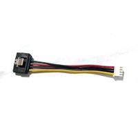 Para SATA hembra a IDE Molex 4Pin hembra HDD extensión potencia para escritorio IDE a para convertidor SATA para disco duro SATA HDD SSD