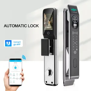 Serratura biometrica all'ingrosso della porta dell'impronta digitale di marca Hyundai serratura della porta dell'impronta digitale della serratura della porta intelligente di xiaomi con la macchina fotografica