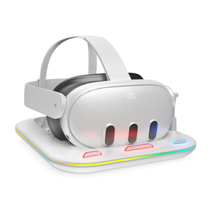 <span class=keywords><strong>Station</strong></span> de charge <span class=keywords><strong>VR</strong></span> pour Meta Quest 3/3S-Éclairage RVB - Product Image 6