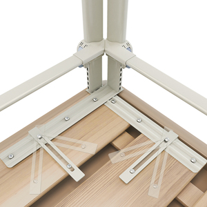 Verstellbare Länge Faltbares Kinder-Sicherheitsgitter für Twin/<span class=keywords><strong>Full</strong></span>/Queen Size Tragbare Kleinkind-Bettgitter für Reisen - Beiruike C10 - Product Image 6