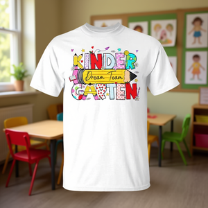 T-shirt pour enseignants et élèves de la Dream Team de la maternelle, retour à l'école - Product Image 3