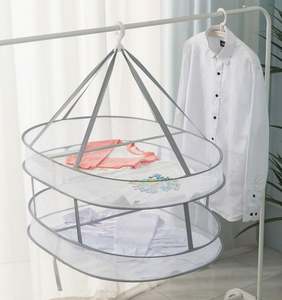 Séchoir à linge pliable en maille pour vêtements, séchoir à linge pliable pour intérieur et extérieur, pour pulls et vêtements - Product Image 3