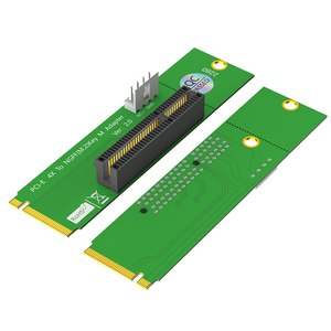 PCIe 4X <span class=keywords><strong>M</strong></span>.2 Key <span class=keywords><strong>M</strong></span> Adaptörü, Masaüstü/Dizüstü Bilgisayarlar için 22x60/80mm 12V Güç Girişi 1X/4X/8X/16X Riser Kartları (GPU/Ekran Kartı) 8GB/s'yi destekler. - Product Image 4