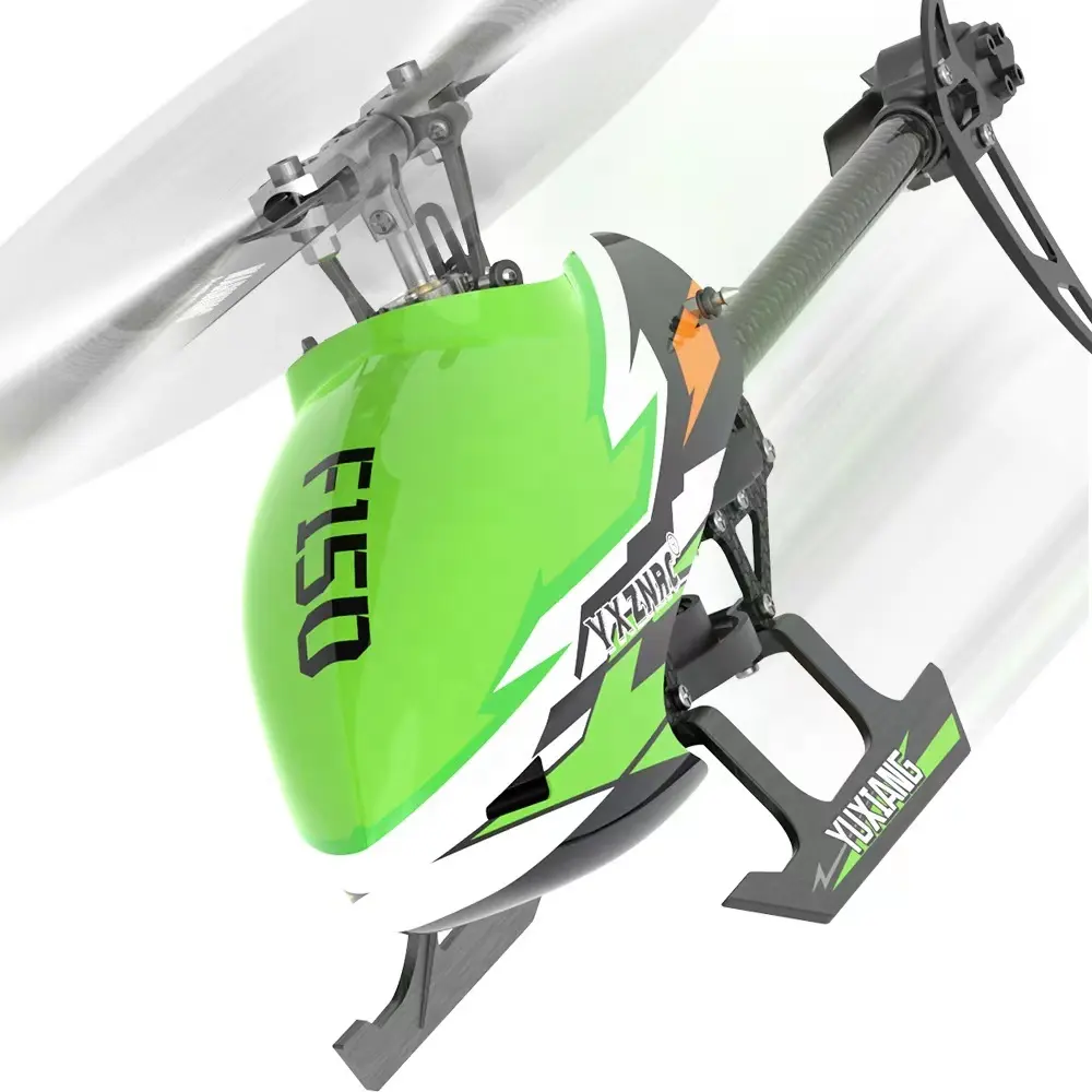 Helicóptero teledirigido F150 de 2,4 GHz, 6 CANALES, Control remoto, Motor sin escobillas Dual, accionamiento directo, 3D/6G, acrobático